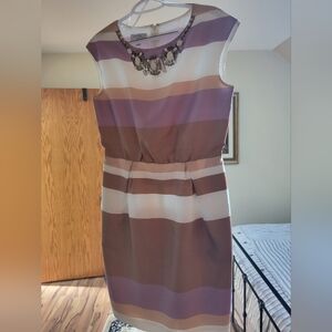 Ivy & Blu by Maggy Striped Sheath Dress